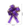 Unique Bargains Christmas Wedding Car Basket Gift Wrapping Big Pull Bow 5 Pcs - 2 of 4
