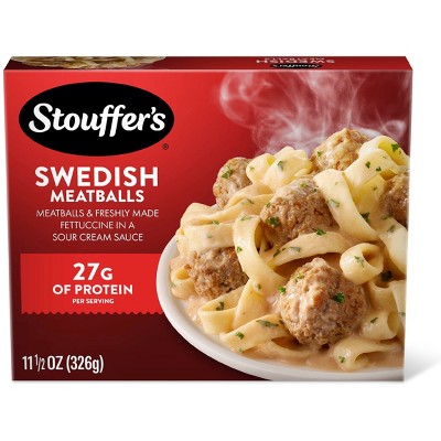 Stouffer's Swedish Meatballs Frozen Meal - 11.5oz