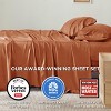 Bedsure | Rayon Derived from Bamboo Sheet Set Stay Cool & Comfy - 2 of 4