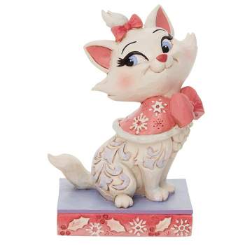 Jim Shore 4.0 Inch Purrfect Kitty Marie Disney Traditions Figurines