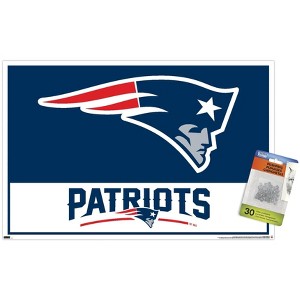 Trends International NFL New England Patriots - Logo 21 Unframed Wall Poster Prints - 1 of 4