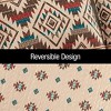 Collections Etc Reversible Southwest Geometric Aztec Quilt Twin Gender Neutral Multi - 3 of 4