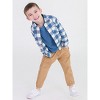 RuggedButts Toddler Boys Long Sleeve Button Down Shirt - 4 of 4