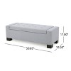 Christopher Knight Home Nadia Contemporary Tufted Storage Ottoman Bench - 3 of 4