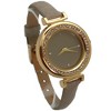 Olivia Pratt Thin Solid Color Strap and Rhinestones Women Watch - 3 of 4