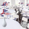 Big Dot of Happiness Stars & Stripes - Triangle Patriotic Party Photo Props - Pennant Flag Centerpieces - Set of 20 - 2 of 4