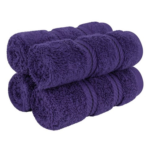 American Soft Linen Bath Towel Set, 4 Piece 100% Turkish Cotton