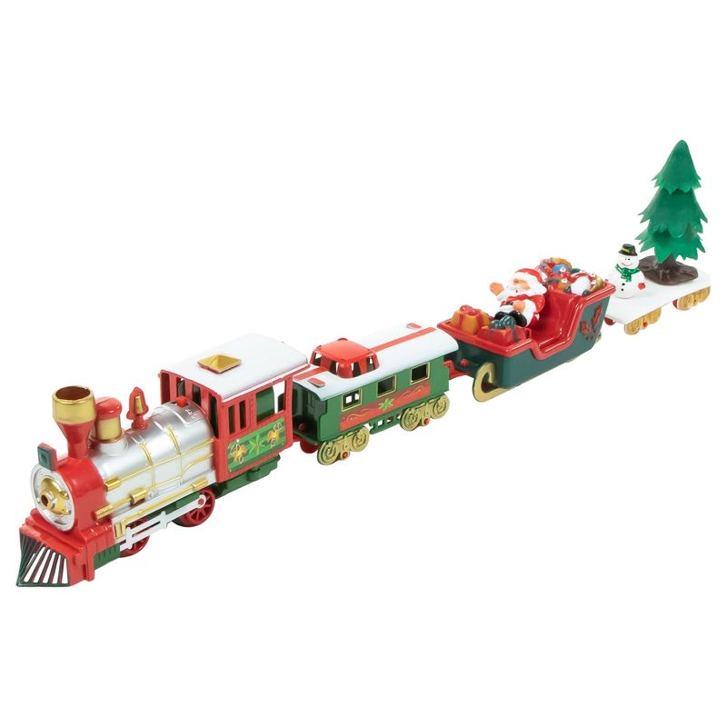 Northlight 31pc Battery Operated Lighted and Animated Christmas Tree Train Set with Sound, 3 of 5
