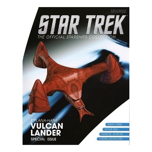 Eaglemoss Collections Star Trek Starships Vulcan Lander (The TPlana Hath)  Magazine - 1 of 3
