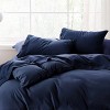 Bedsure | 3-4 Pcs Solid Embossed Soft Sheet & Pillowcase Sets - image 3 of 4