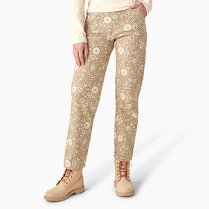 Dickies Women’s Ellis Floral Duck Canvas Pants - 1 of 3