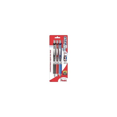 Pentel EnerGel Deluxe RTX Retractable Gel Pens BL77BP3M