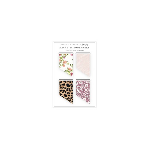 4pk Magnetic Bookmarks - Rachel Parcell - image 1 of 2
