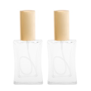 Unique Bargains Perfume Bottle with Spray Bottle for Bathroom 2 Pcs - 1 of 4