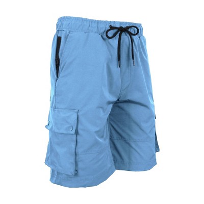 JumpStart Men's Moisture Wicking Performance Quick Dry Cargo Shorts