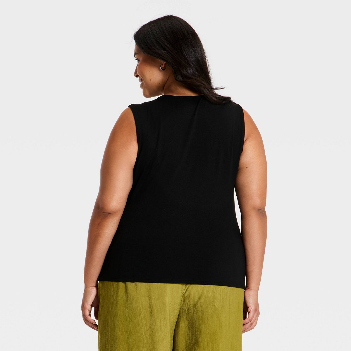 Women's Tie-Front Tank Top - A New Day™ - thumbnail 6