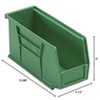Quantum Storage Systems Bin, Stacking Or Hanging, 4-1/8"W X 10-7/8"D X 4"H - 2 of 2