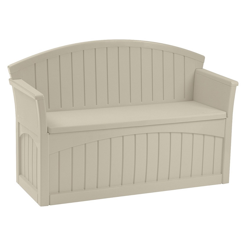 Photos - Garden Furniture Suncast Patio Storage Bench 50 Gallon - Taupe  