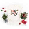 Simply Sage Market Women's Holly Jolly Stars Short Sleeve Graphic Tee - image 3 of 4