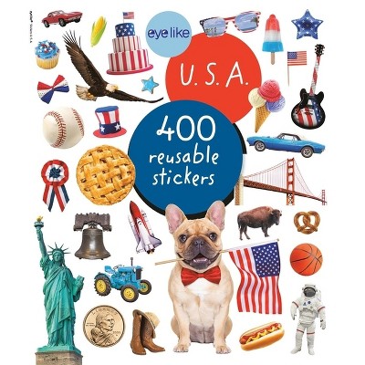 Eyelike Stickers U.S.A. - by  Workman Publishing (Paperback)
