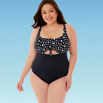 plus size slimming swimsuits