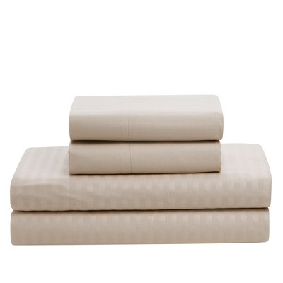 Beige Twin Down Alternative Microfiber Bed in a Bag Set