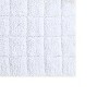 Knightsbridge Summer Tile 220 GSF Non Skid Back Bath Rug Set - 2- Piece - 17x24 and 21x34", White - 3 of 4