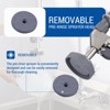 WOWOW 7/8-20UNEF Pre Rinse Sprayer with Black Handle Rubber Nozzles for Commercial Sink Faucet - 2 of 4
