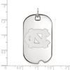 Black Bow Jewelry Sterling Silver North Carolina Tar Heels NCAA Large Pendant - 2 of 3