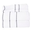 6 Pc Set Luxury Cotton Towel Quick Dry, Zero Twist Bath Hand Towels Clothes - image 2 of 4