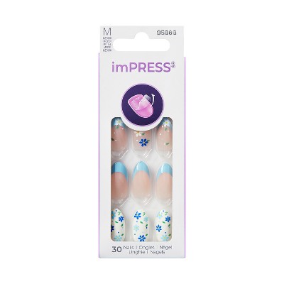 imPRESS Press-On Manicure Fake Nails - Be Fancied - 33ct