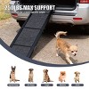 SEVOBAL Pet Steps and Ramps 65" Foldable Dog Ramp for Cars SUVs Trucks Non-Slip Portable Pet Stairs for Large Dogs, Black, 65"*17.2"*1.1" - 3 of 4