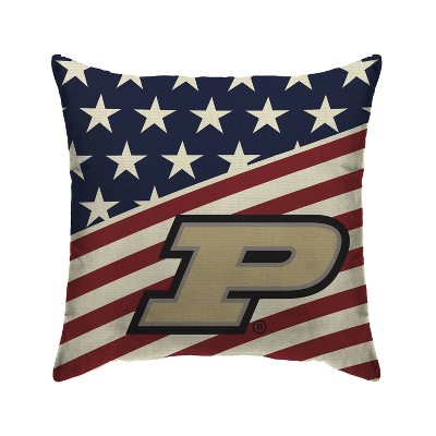 NCAA Purdue Boilermakers Americana Decorative Throw Pillow