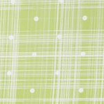 polka dot / moss