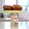 Mr. Cottontail Easter Ceramic Bunny Cake Plate - 2 of 2