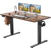 Height Adjustable Standing Desk, 55x24 Inch Sit And Stand Ergonomic Table Table, Stand Up Computer Desk 176lbs Weight Capacity - 3 of 4