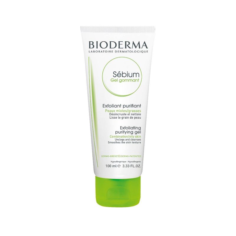Bioderma Sebium Exfoliating Gel Facial Cleanser - 3.33 fl oz, 1 of 5