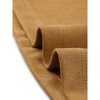 INSPIRE CHIC Women's Regular Fit Faux Suede Lapel Neck Long Sleeve Elegant A-Line Mini Dress - 4 of 4