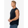 KingSize Men's Big & Tall Silver Cooling Muscle Tank - 4 of 4