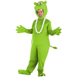 HalloweenCostumes.com Green Hungry Hungry Hippos Adult Costume - 1 of 4