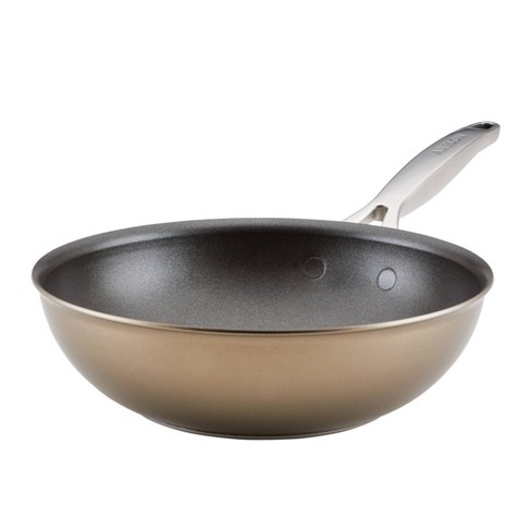 Anolon Advanced Home Hard-Anodized 12 Nonstick Stir Fry - Bronze