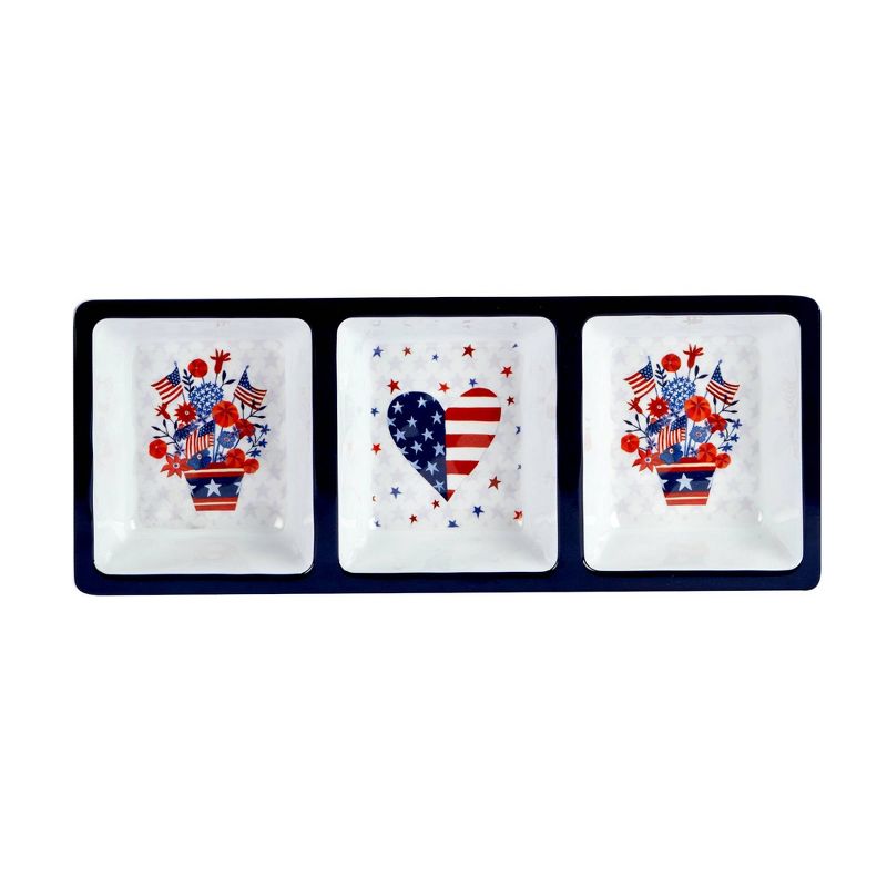 3pc Stars and Stripes Hostess Set - Certified International, 4 of 7