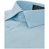 Classic Regular Fit Long Sleeve Point Collar Dress Shirt - image 2 of 4