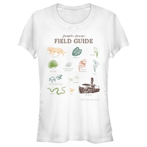 Juniors Womens Jungle Cruise Field Guide T-Shirt - 1 of 4
