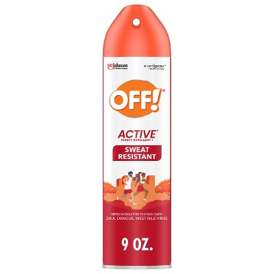 OFF! Active Mosquito Repellent Bug Spray 15% DEET - 9oz