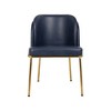 Meridian Furniture,Jagger Vegan Leather Dining Chair, Set of 2 - 3 of 4