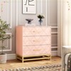 3 Drawer Dresser for Bedroom, White Nightstand for Bedroom with Storage - 2 of 4