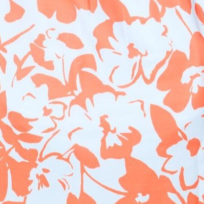 spiced red mono floral