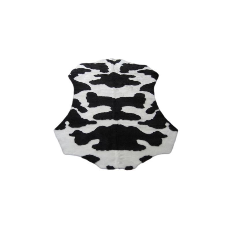 Walk on Me Faux Fur Super Soft Cow Rug Tufted With Non-slip Backing Area Rug, 1 of 5