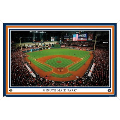 Trends International Mlb Houston Astros - José Altuve 23 Framed Wall Poster  Prints White Framed Version 22.375 X 34 : Target